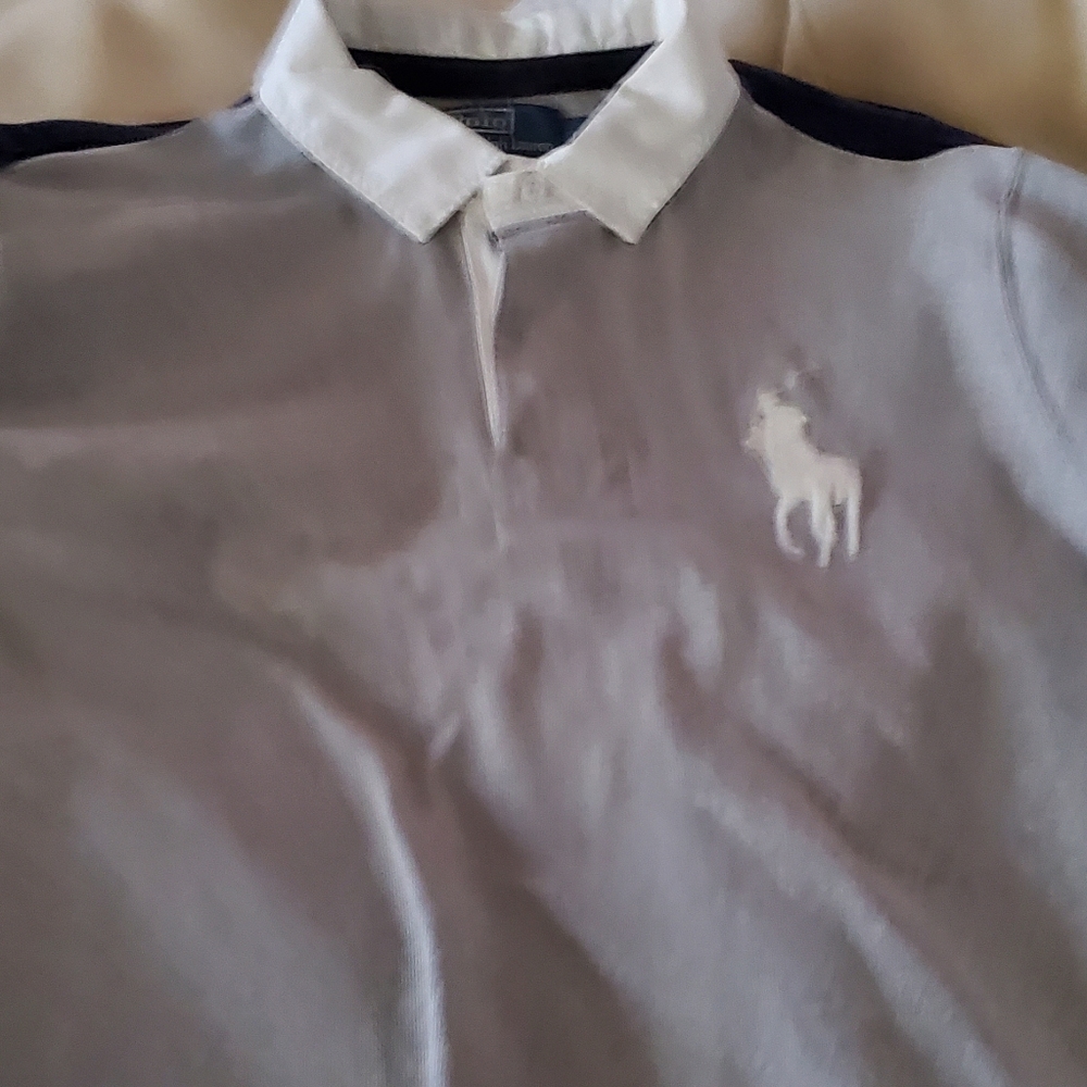 New Retail $125 Polo Ralph Lauren Men's L Rugby